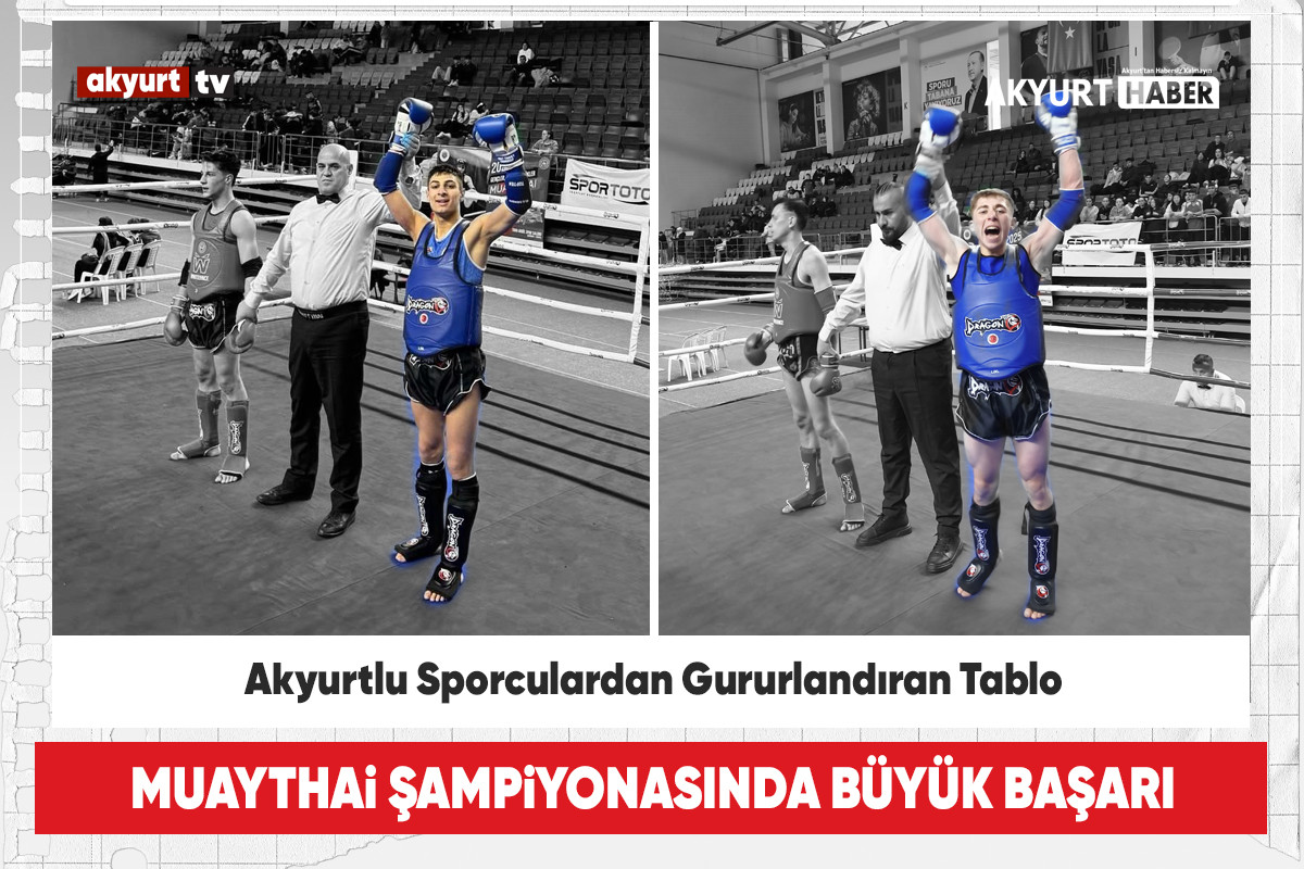 Akyurtlu Sporculardan Gururlandıran Tablo